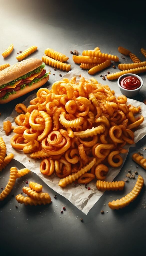 Hoagies mixed fries platter